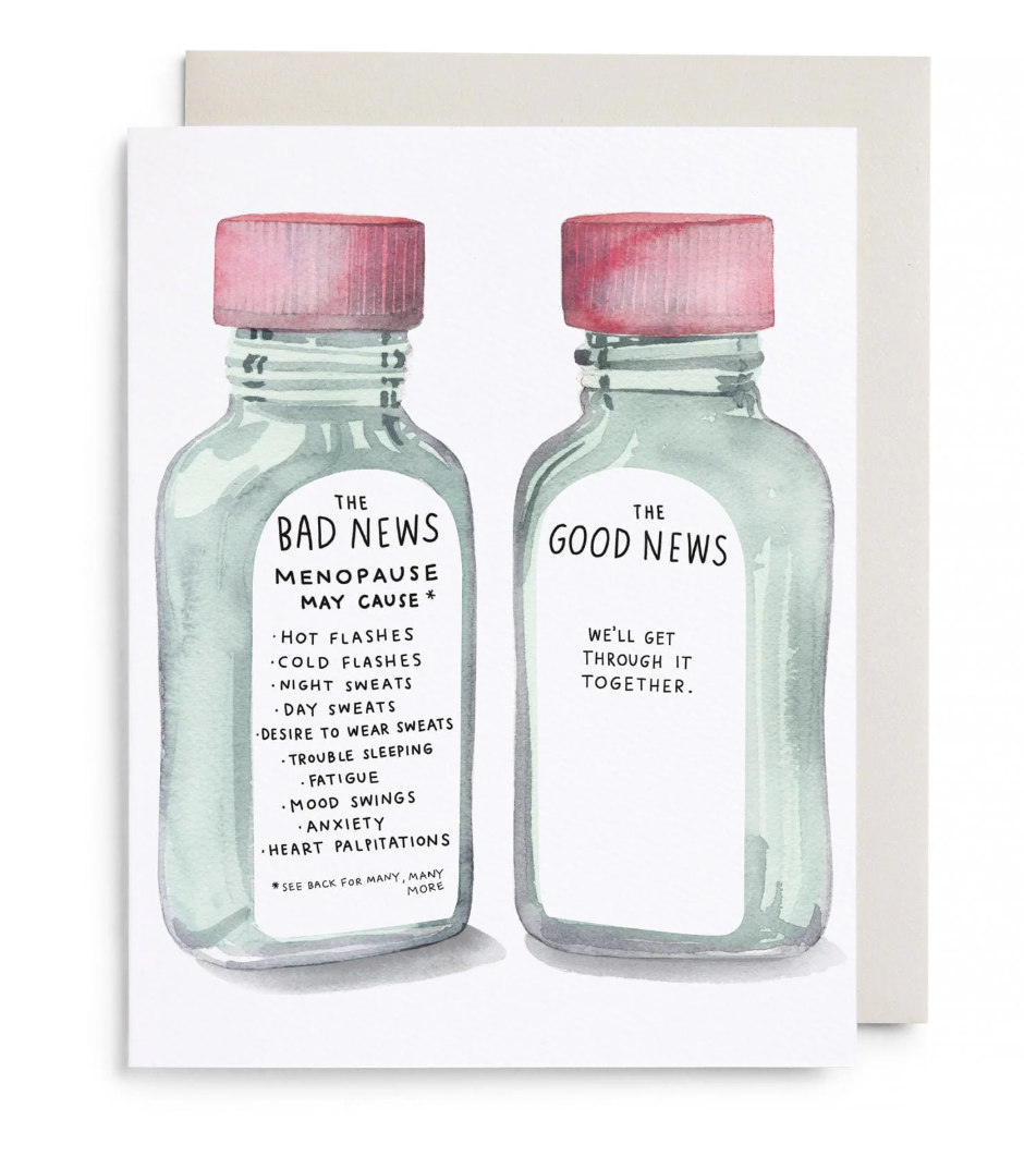Menopause Greeting Card