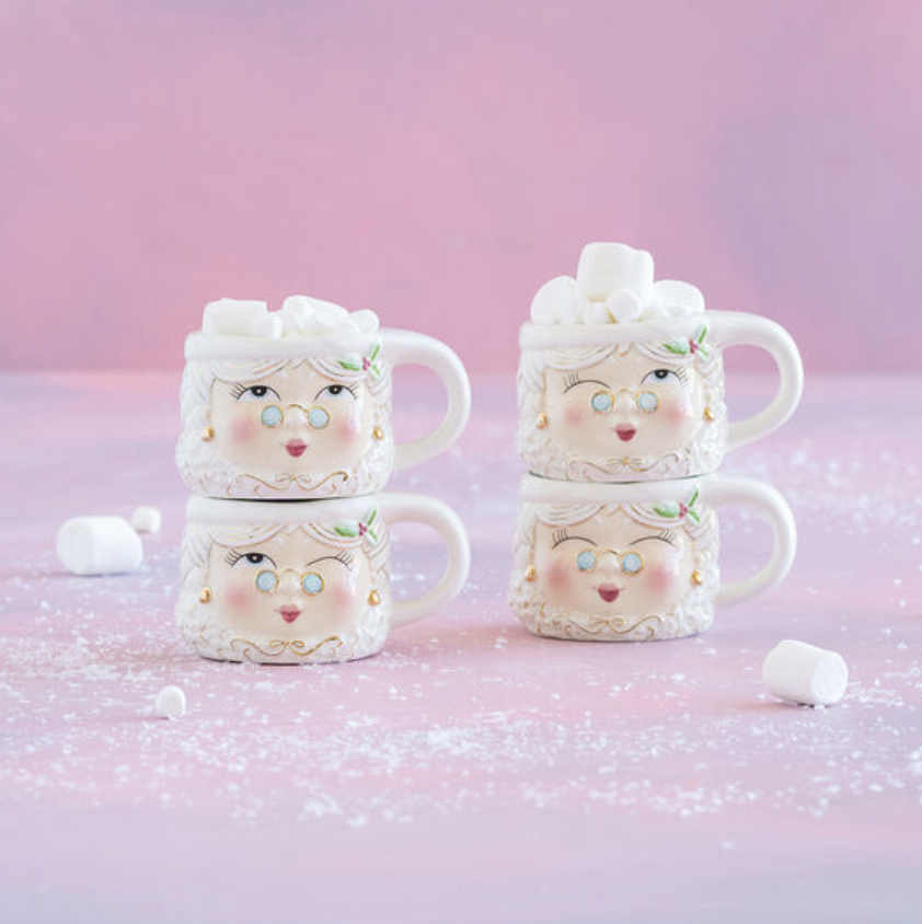 Mrs. Papa Noel Mug
