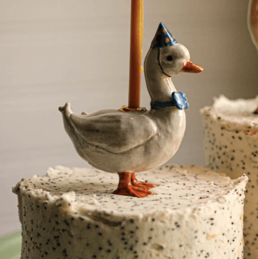 Blue Goose Cake Topper