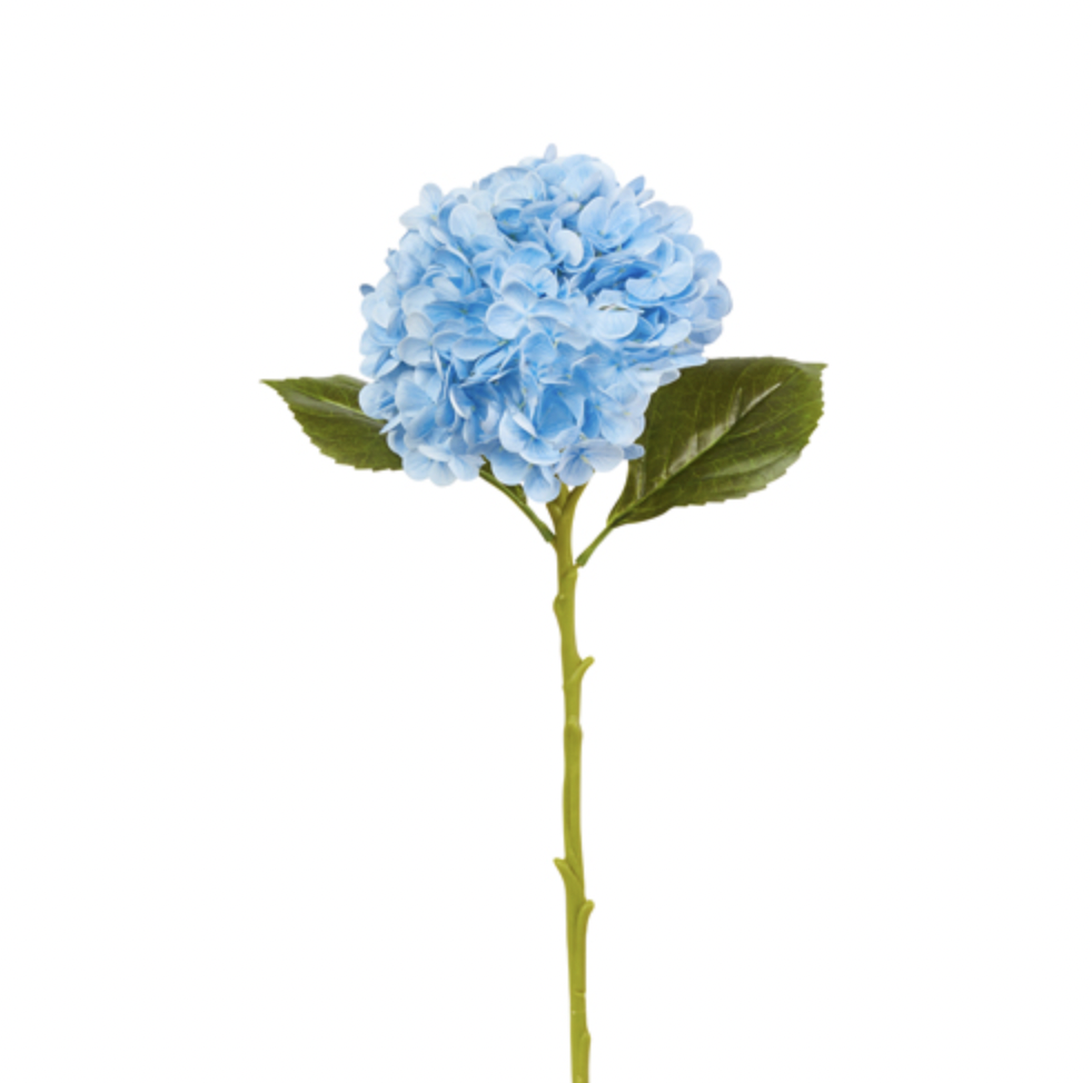 Real Touch Blue Hydrangea Stem