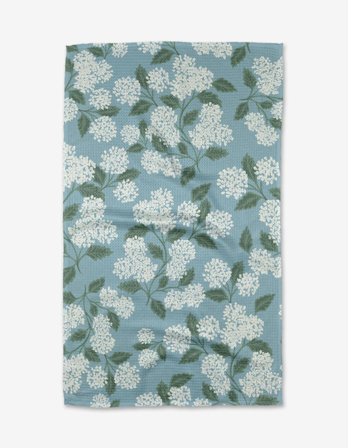 Hydrangea Tea Towel