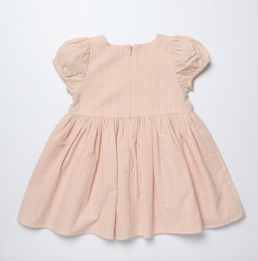 Pink Gingham Breyton Dress