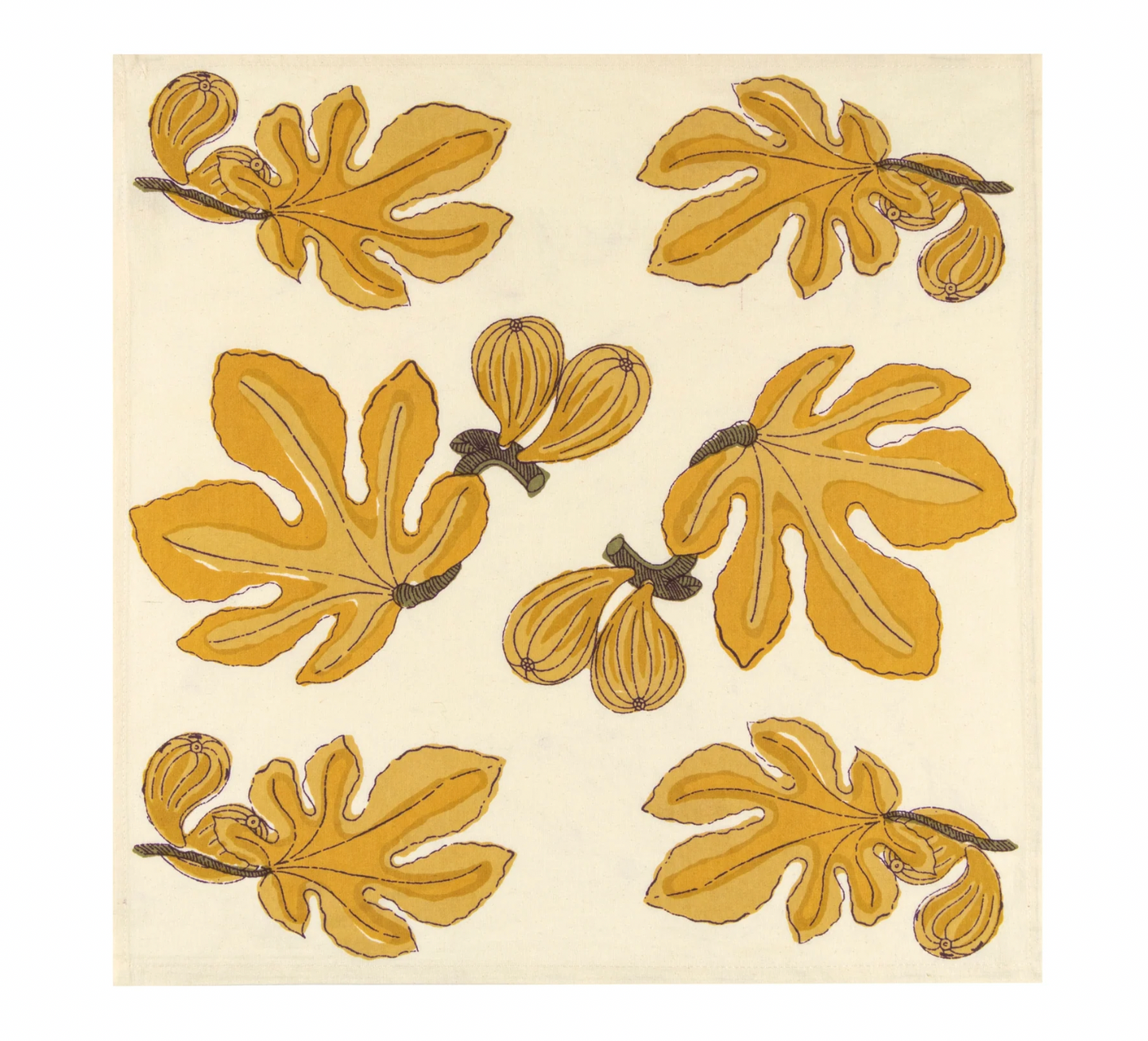 Fig & Citrine Table Runner + Napkins