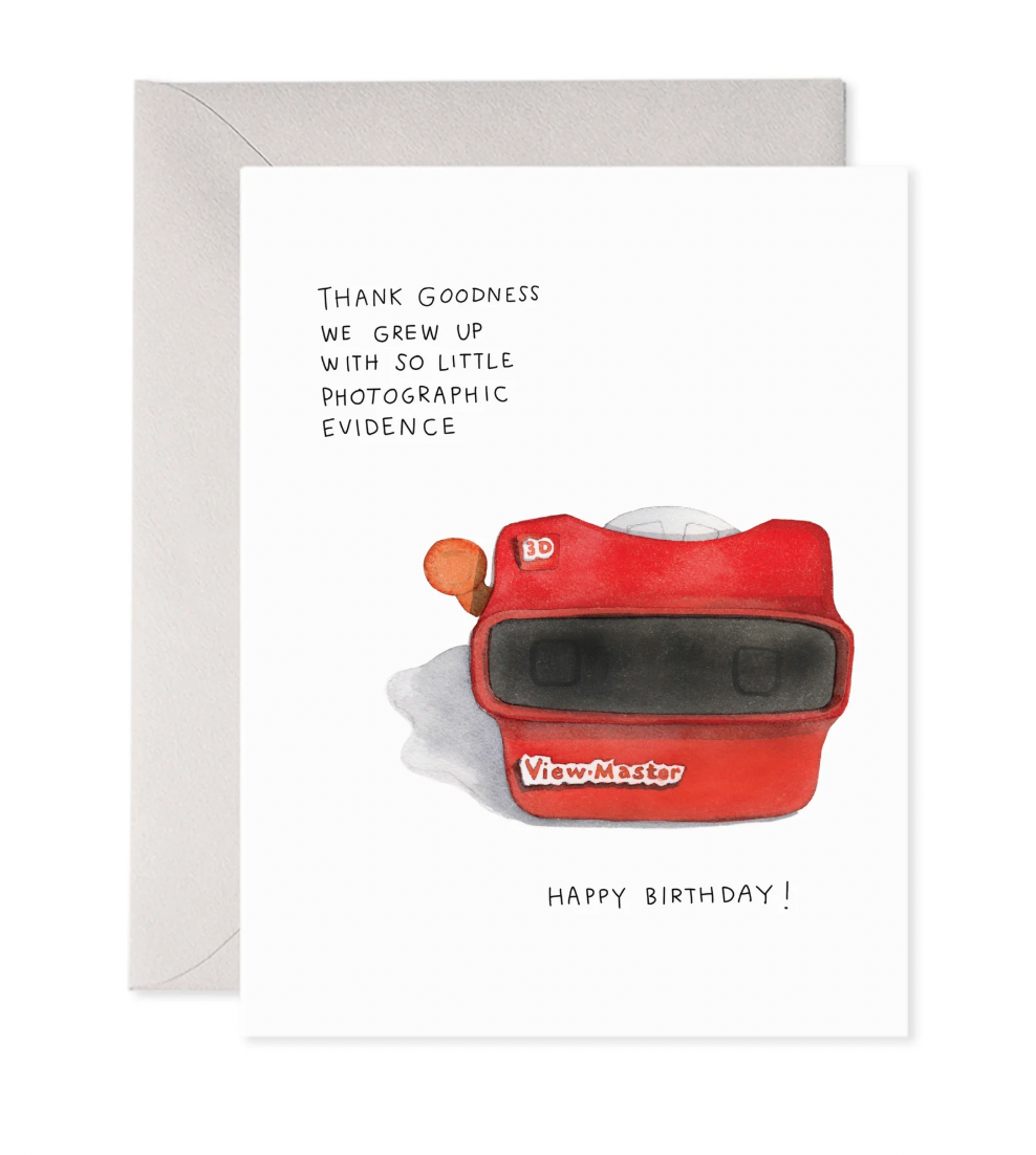 Viewfinder Birthday Card