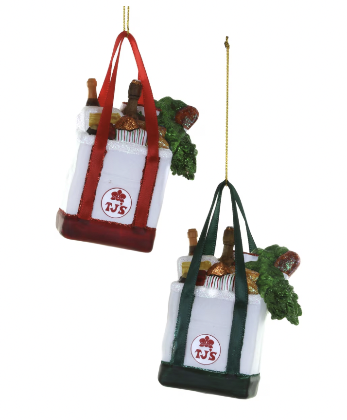 Market Tote Ornament