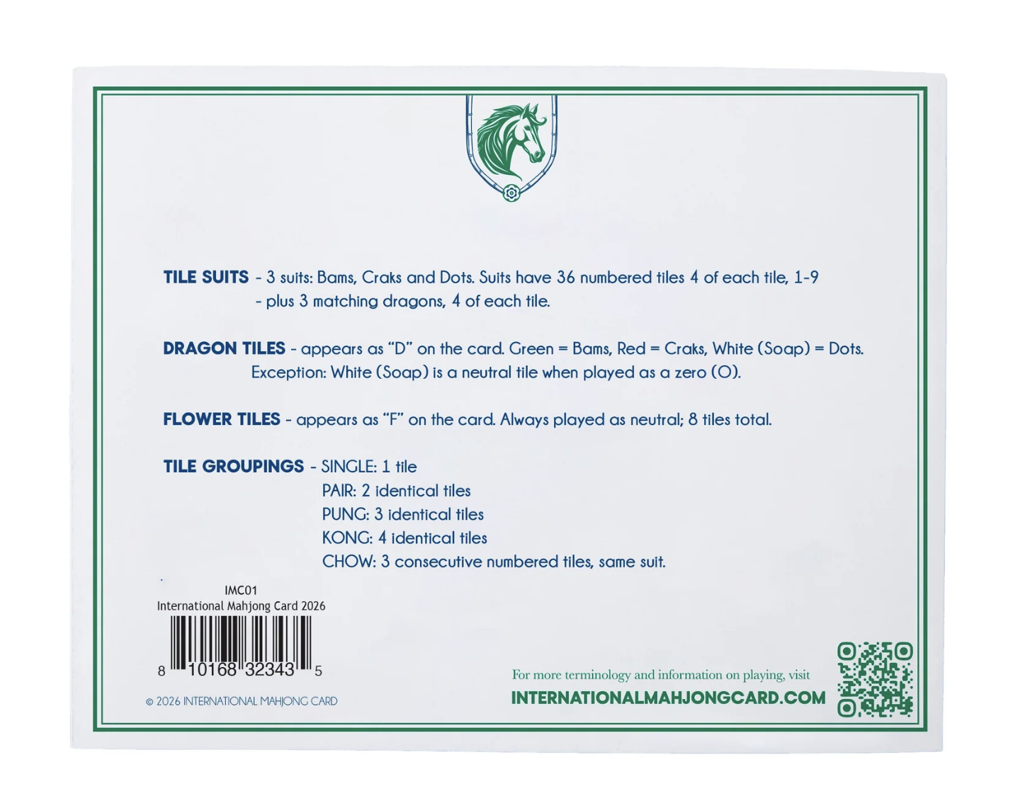 International Mahjong Card (IMC)