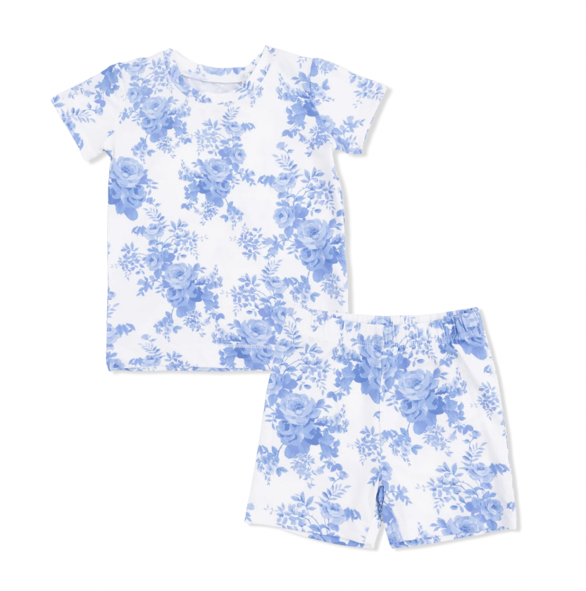Dream Cottage Floral Pajama Short Set