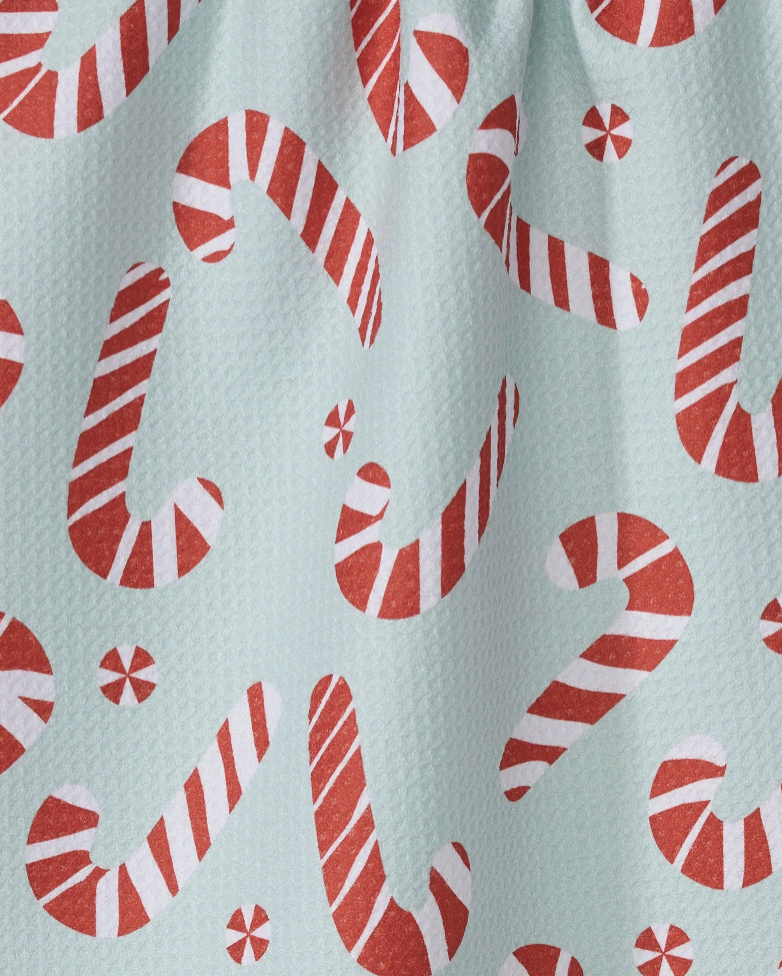 Peppermint Twist Tea Towel