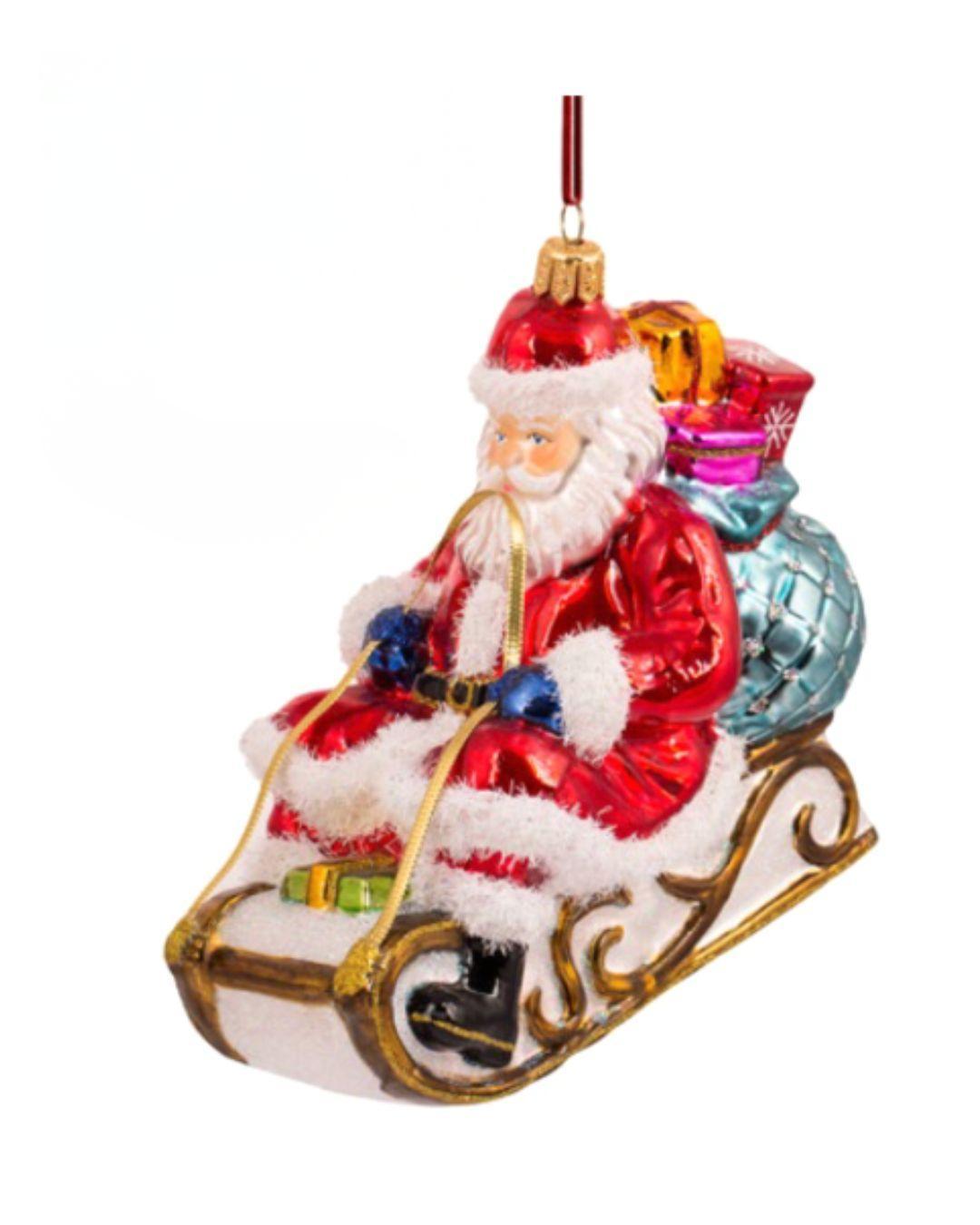 Santa's a Flexible Flyer