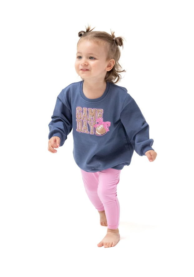 Game Day Patch Oversize Sweatshirt