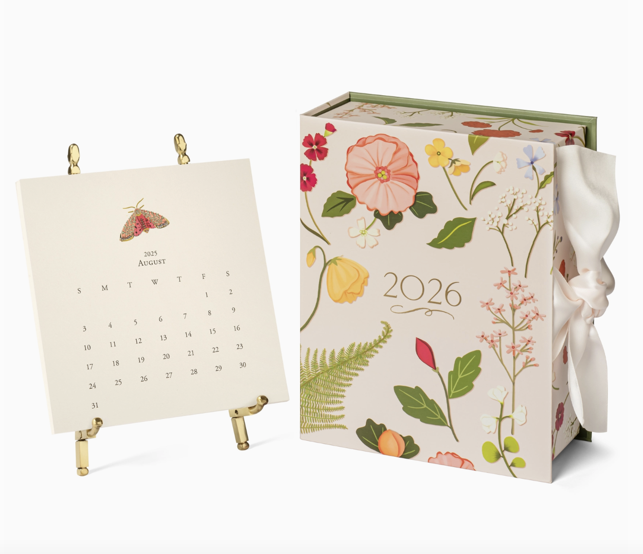 2026 Classic Desk Calendar + Easel