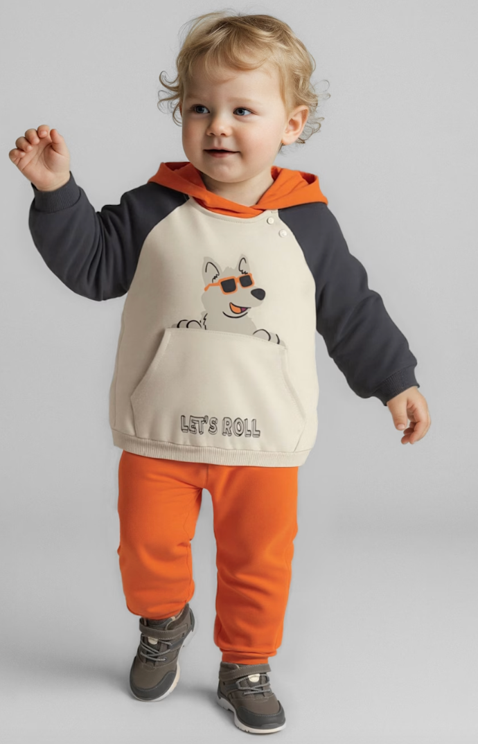 Tracksuit with Two Pairs of Track Pants