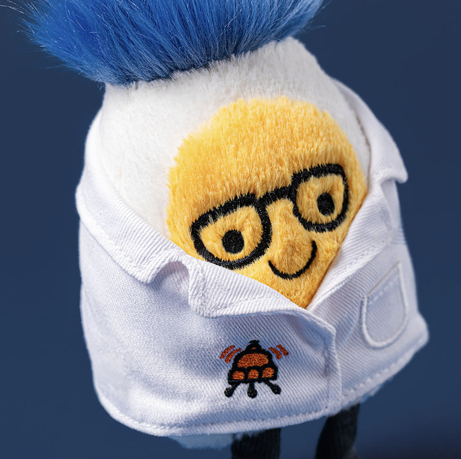 Amuseables Boiled Egg Scientist Outfit