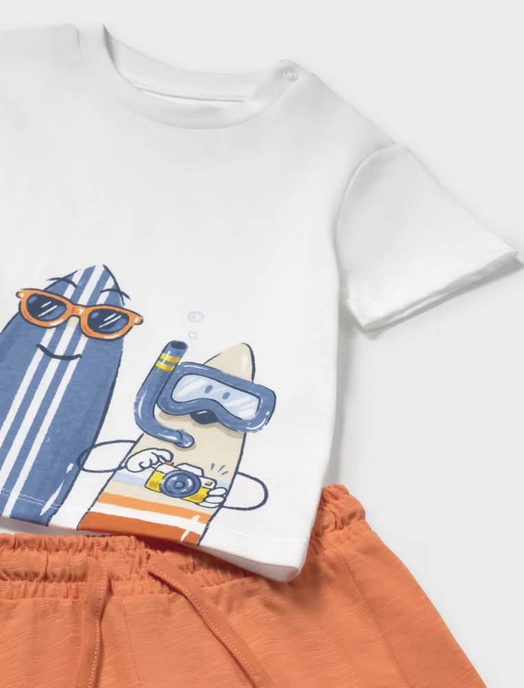 Surf T'Shirt + Short Set