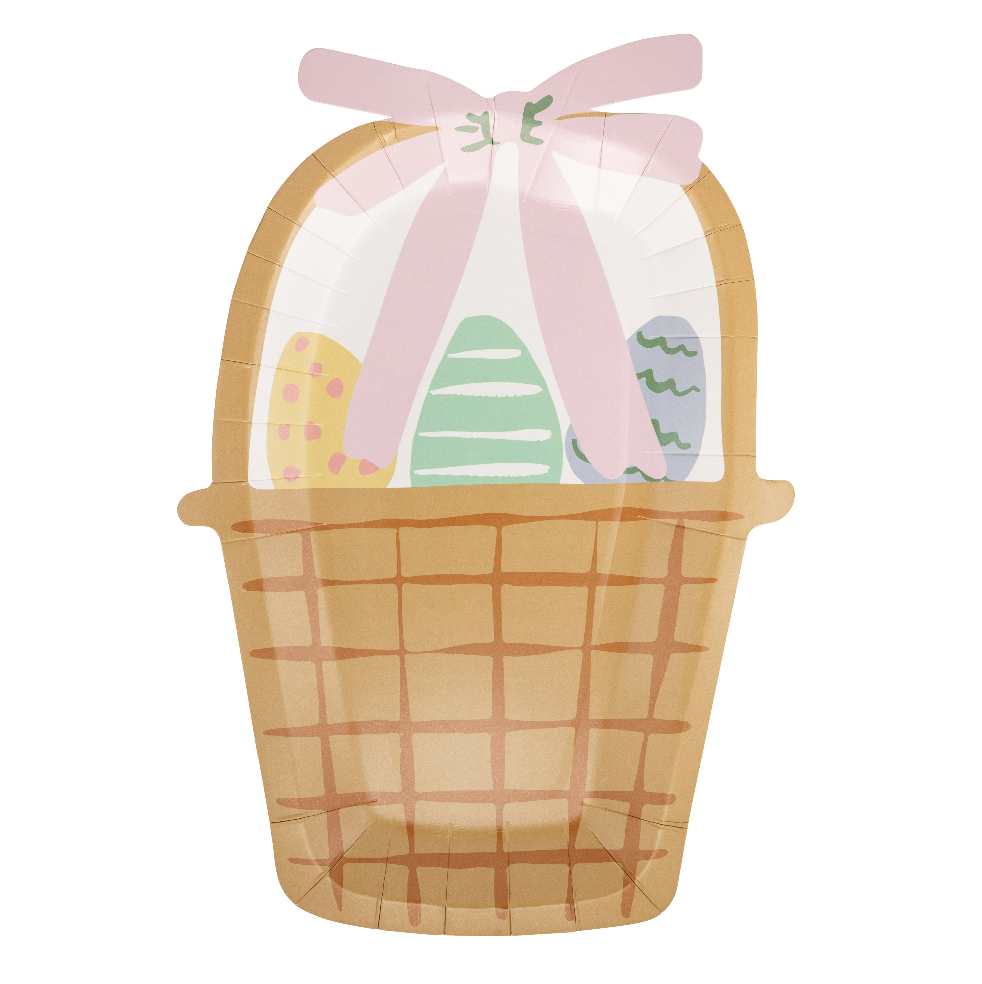 Easter Basket Plates