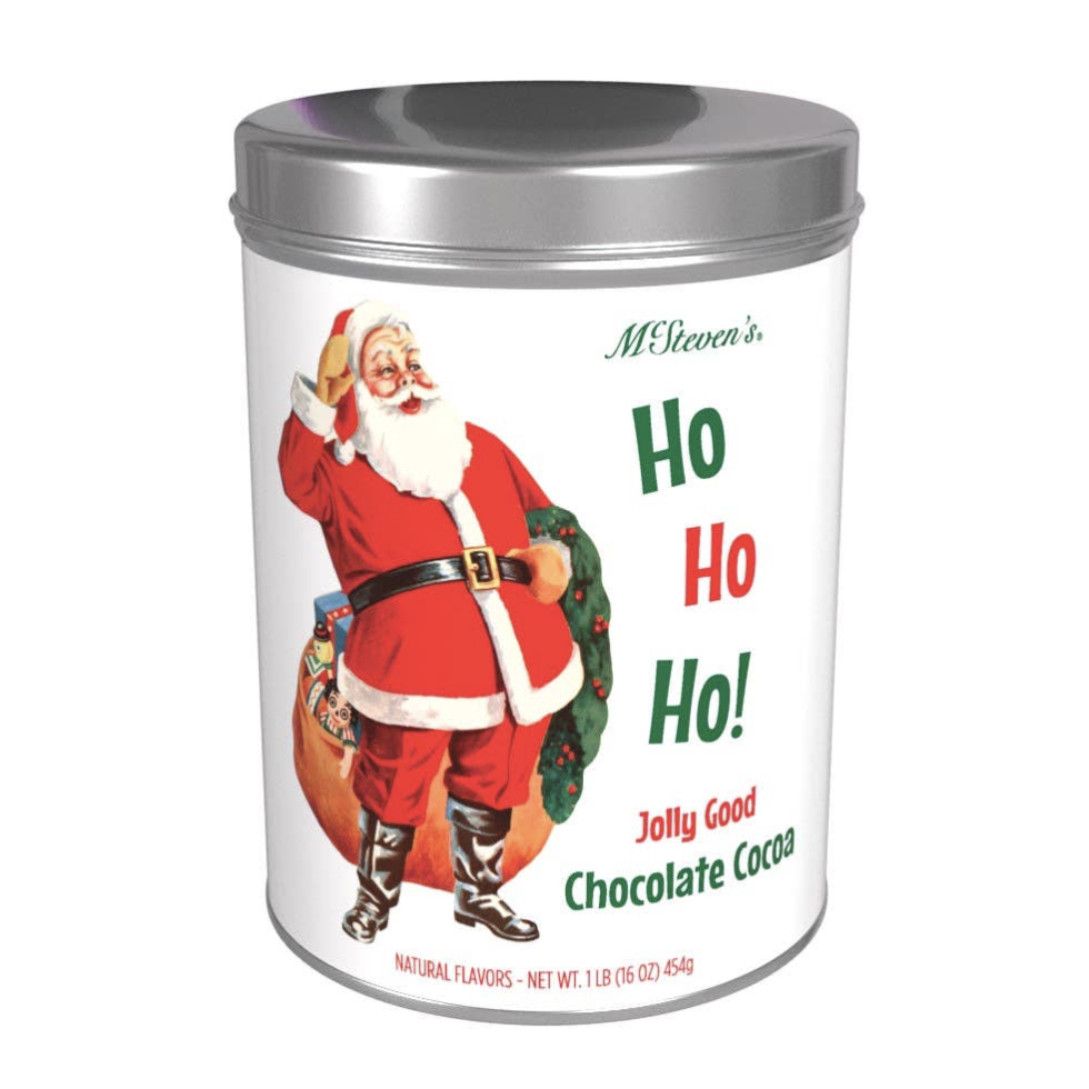 Ho Ho Ho! Jolly Good Chocolate Cocoa Tin