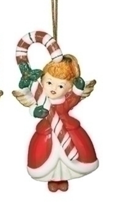 Vintage Angel Bell Ornament
