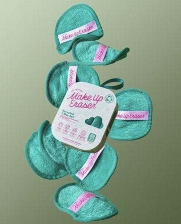 Green MakeUp Eraser 7-Day Set