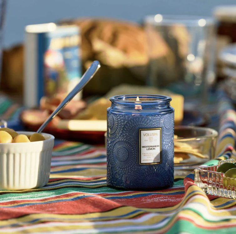 Mediterranean Lemon Small Jar Candle