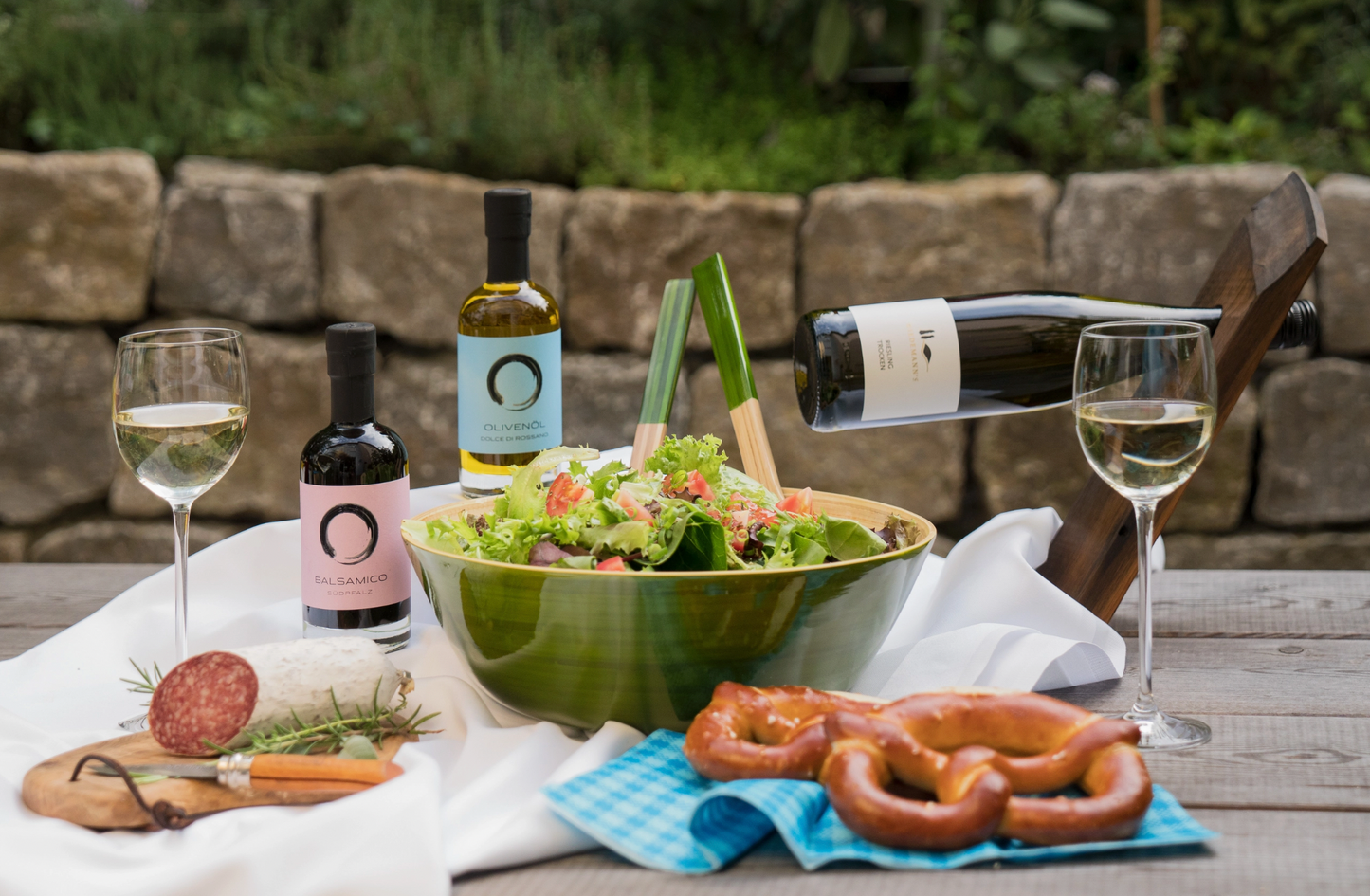 Orange Classic Bamboo Bowl