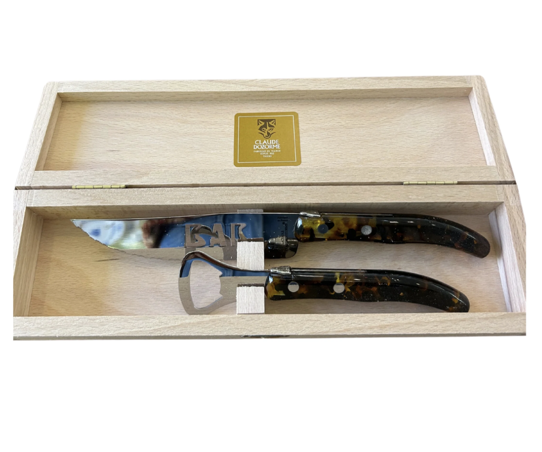 Claude DoClaude Dozorme Flake Two Piece Bar Set