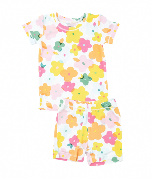 Paper Floral Short Pajamas