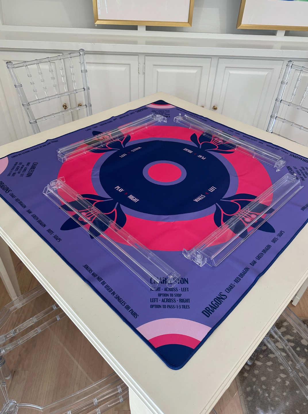 Lilac Preppy Soiree Mat