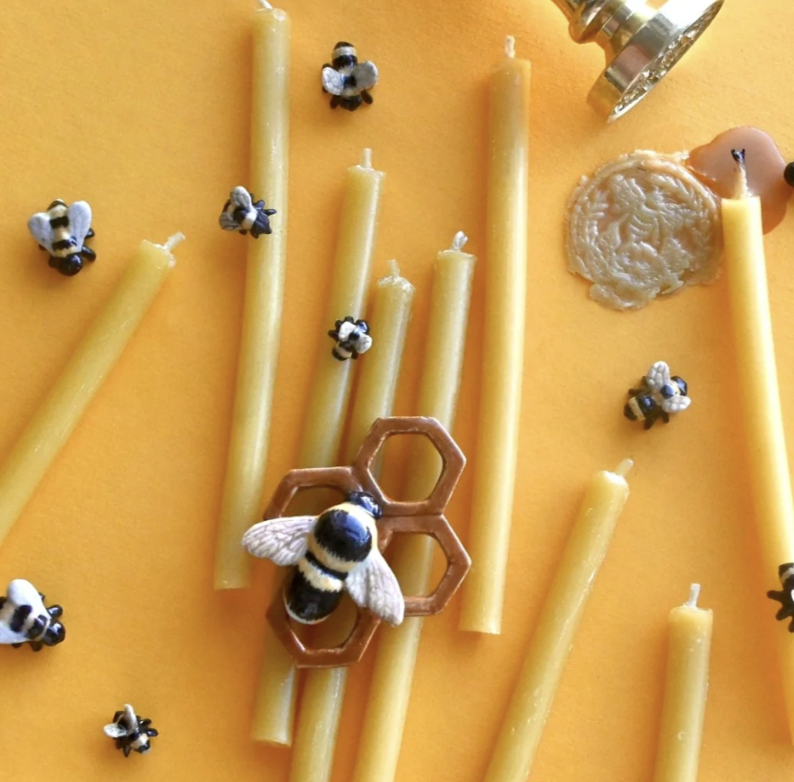 Beeswax Birthday Candles