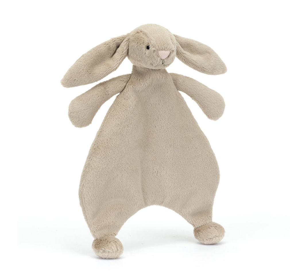 Bashful Grey Bunny Lovey