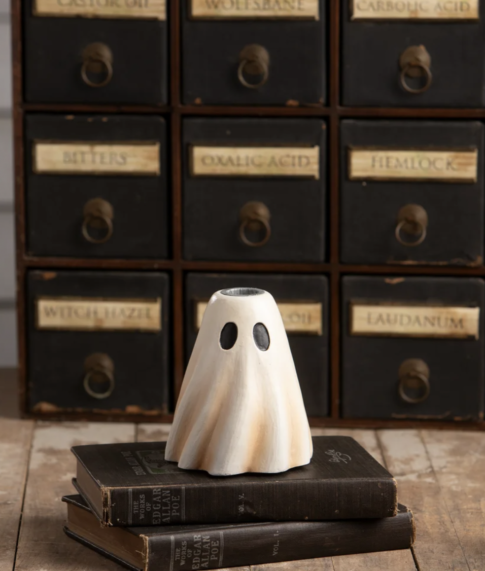 Tall Ghost Candlestick