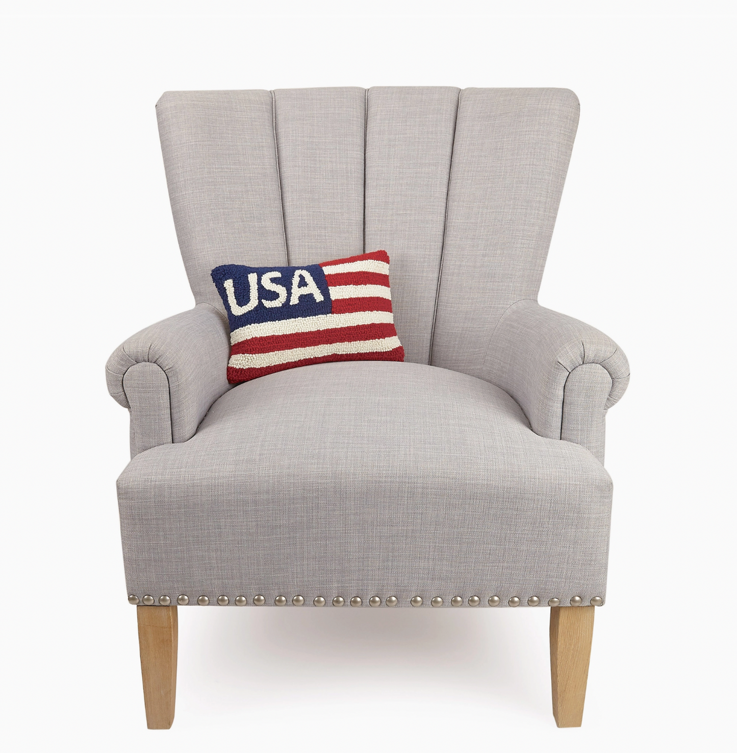 USA Flag Hook Pillow