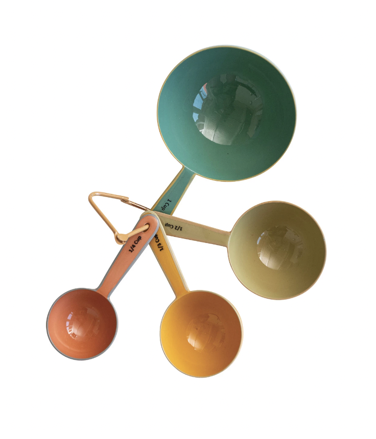 Enameled Stainless Steel Measuring Cups