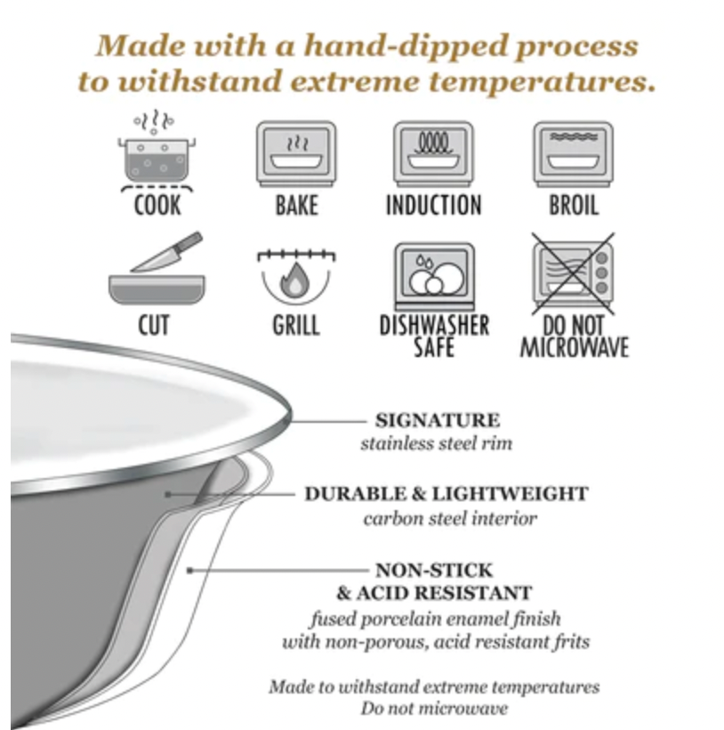 Cobalt Swirl Utensil Holder