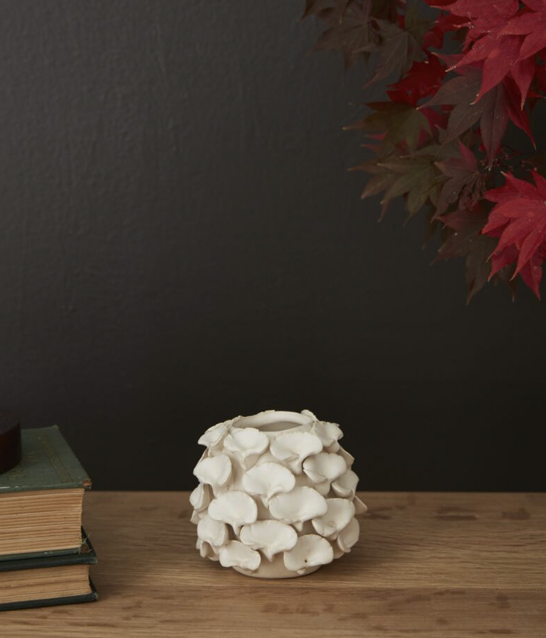 Ginkgo Leaf Bud Vase