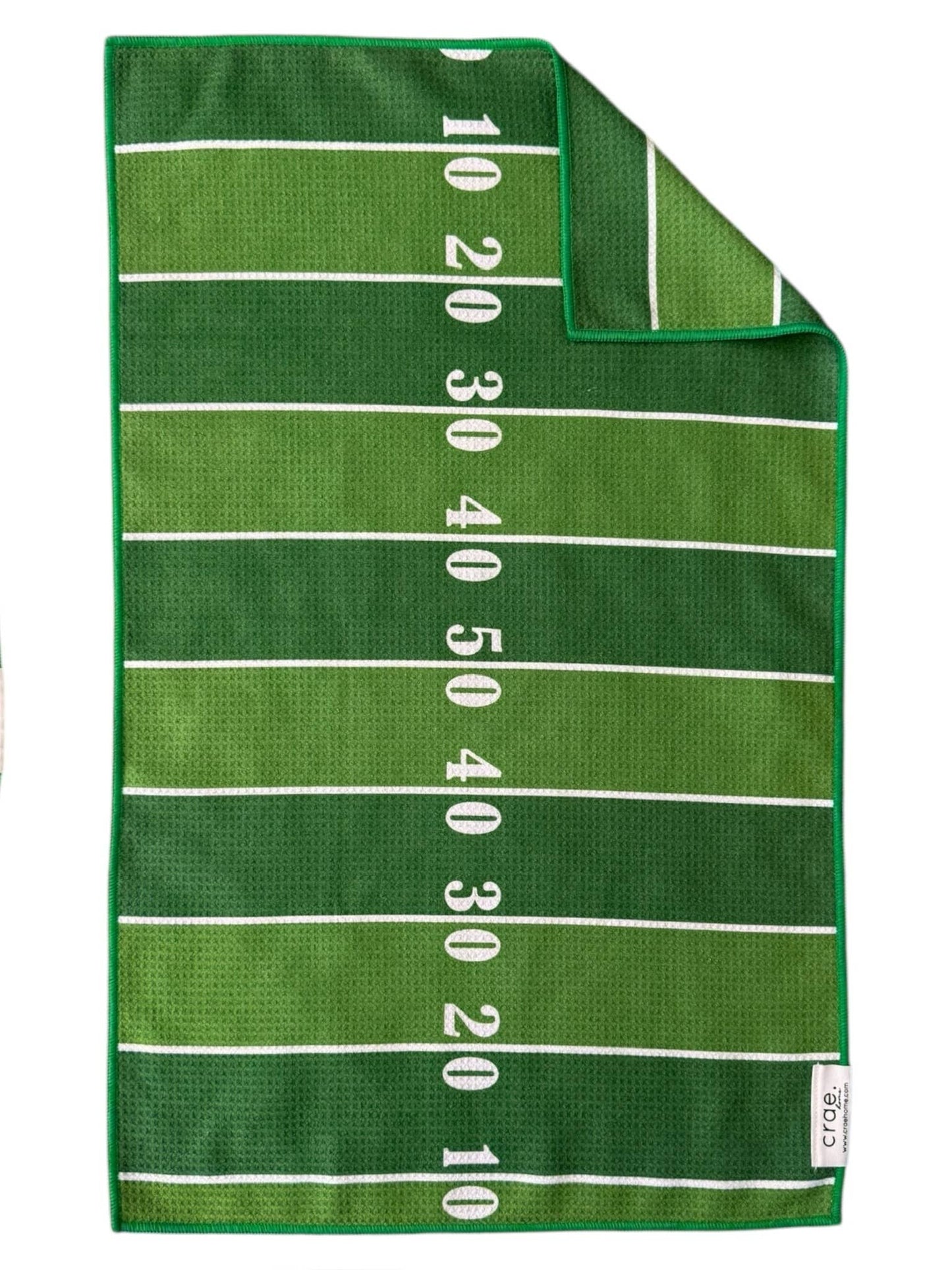 Touchdown: Double-Sided Hand Towel: White / 17x27 in / Hand Towel