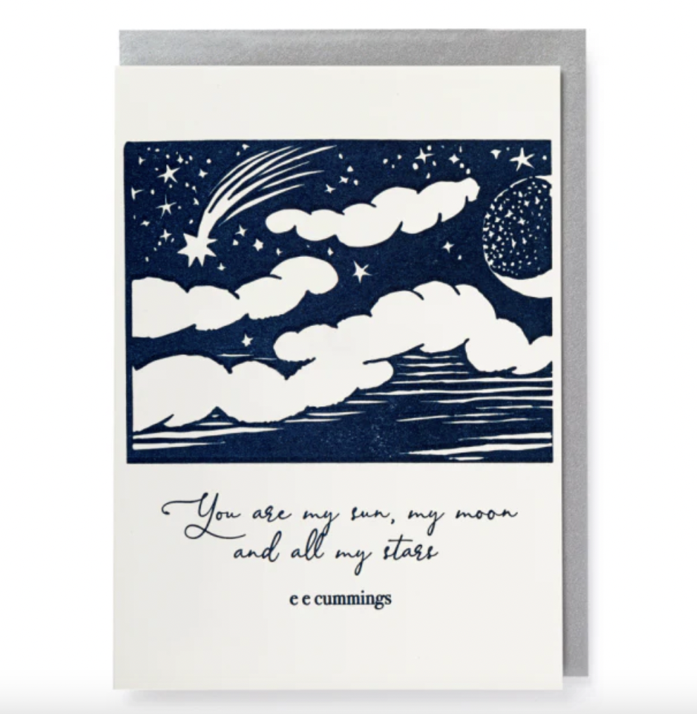 Sun, Moon and Stars | Greeting Card