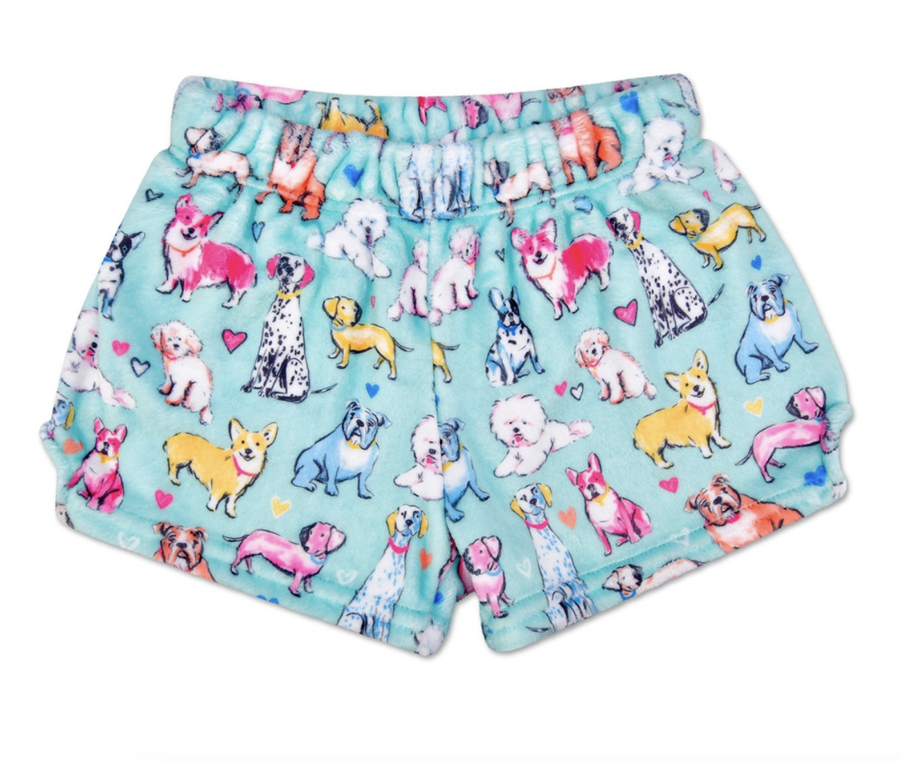 Puppy Love Plush Sleep Shorts