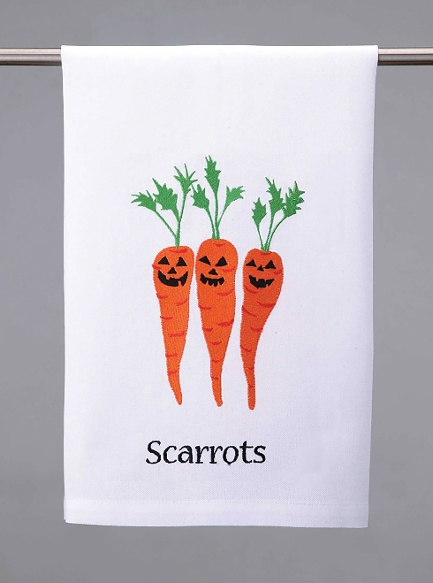 S-Carrots Tea Towel