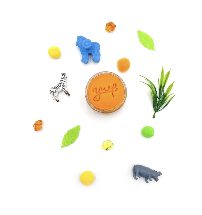 Zoo Grab & Go Dough Jar