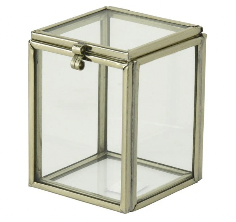 Large Glass Cork Safe