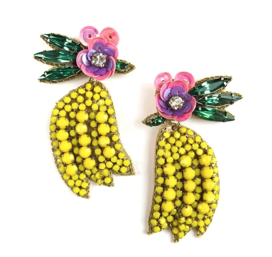 Banana Earrings