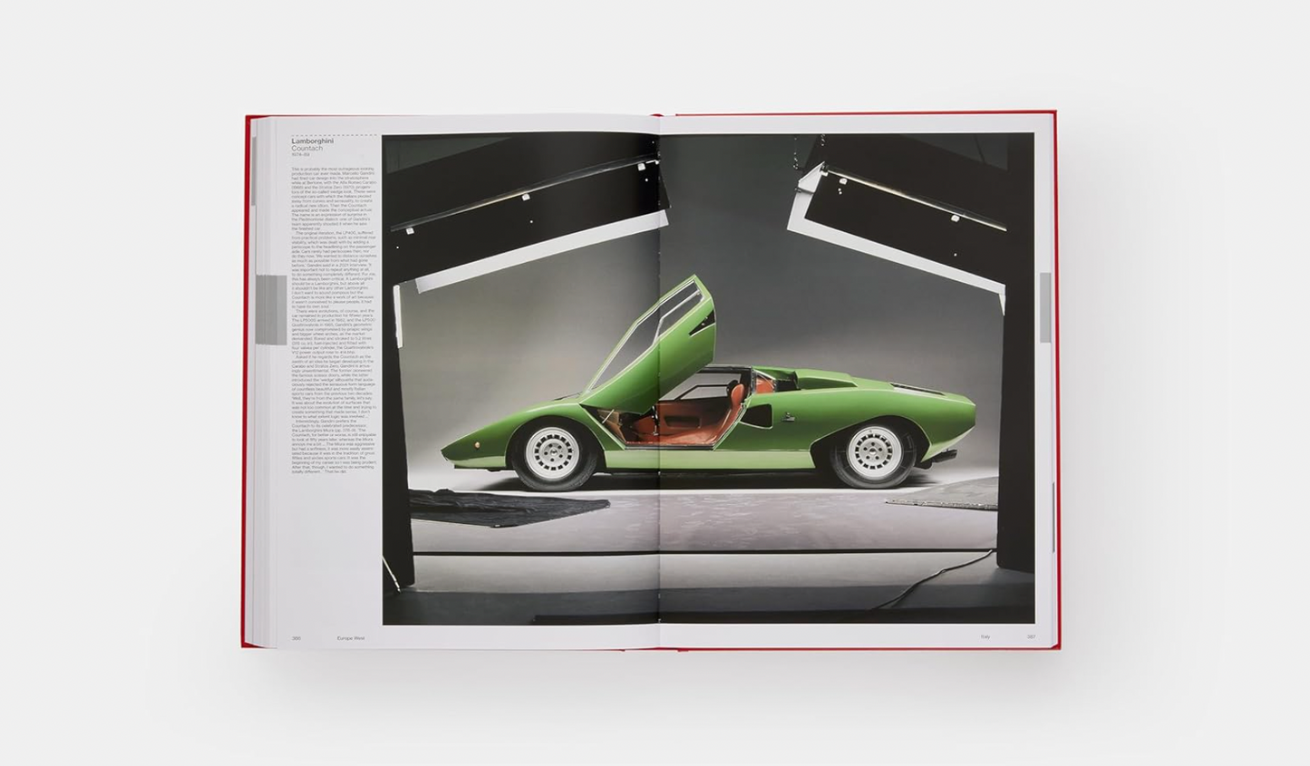 The Atlas of Car Design: The World's Most Iconic Cars (Rally Red Edition)
