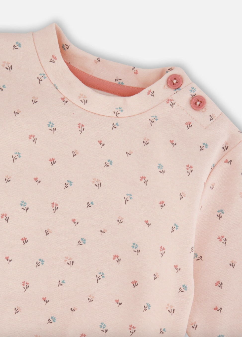 Mini Floral Top + Pant Set