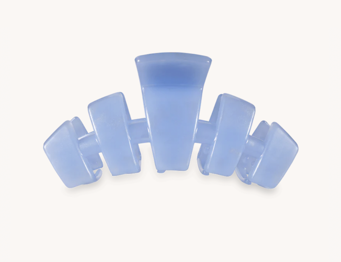 Classic Blue Lagoon Mist Medium Claw Hair Clip