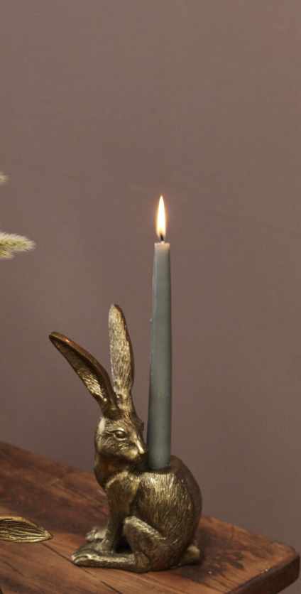 Hare Candle Holder