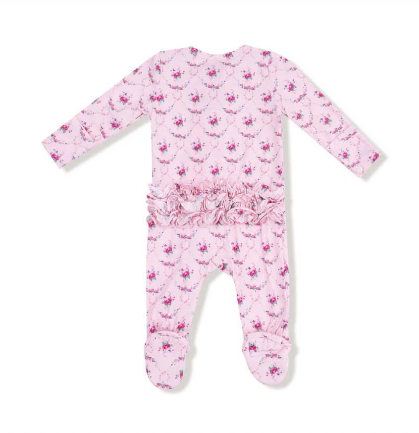 Rose Garden Trellis Footie