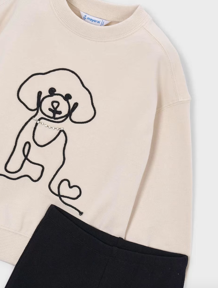 Doggie Sweatshirt + Legging Set