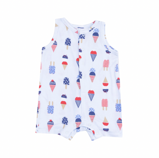 American Ice Cream Sleeveless Shortie Romper