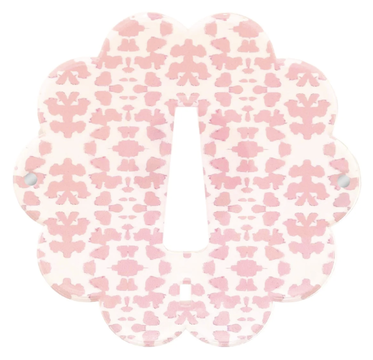 Chintz Rose Acrylic Round Picture Frame