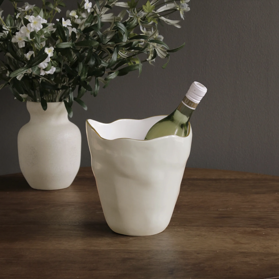 Cream ENCANTO Soho Large Ice Bucket